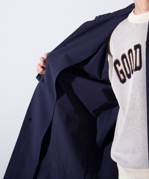 GEVACO（ゲバコ）の「【GEVACO/ゲバコ】高密度ウェザーステンカラーコート スプリングコート（ステンカラーコート・メンズ・ベージュ/ネイビー/カーキ・M/L）」の17枚目の写真