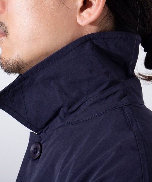 GEVACO（ゲバコ）の「【GEVACO/ゲバコ】高密度ウェザーステンカラーコート スプリングコート（ステンカラーコート・メンズ・ベージュ/ネイビー/カーキ・M/L）」の18枚目の写真