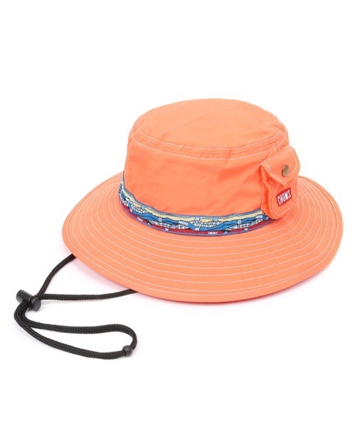 CHUMS(チャムス)の「【CHUMS】Kid's Fes Hat(ハット・キッズ・ブラック/ベージュ/オレンジ・FREE)」の2枚目の写真