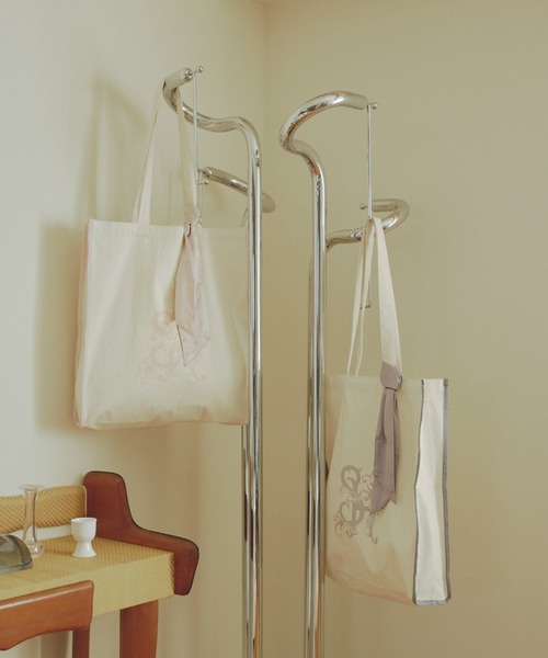 SNIDEL HOME（スナイデルホーム）の「エンブレムトートバッグ（トートバッグ・レディース・ブルー/ブラック/ピンク/ミント/イエロー/パープル・FREE）」の14枚目の写真