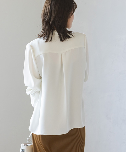 NOBLE アシンメトリーボウタイブラウス 楽天市場】【SALE／20%OFF】《WEB限定追加》アシンメトリー