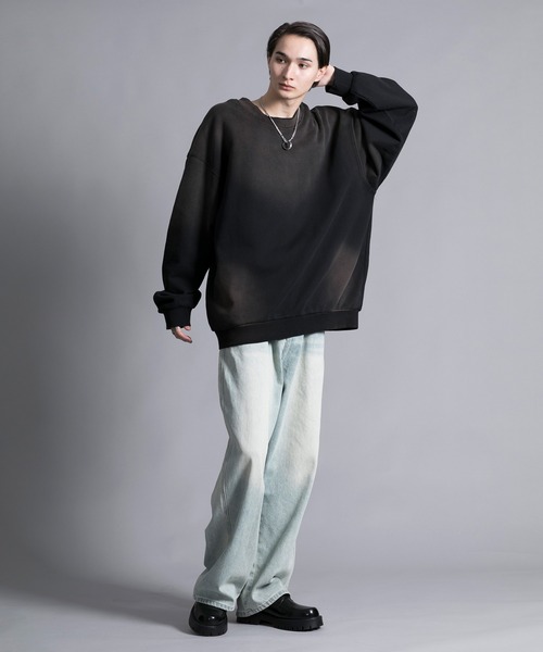 aimoha(アイモハ)の「【aimoha neo】GRADATION TIE-DIE DYEING SWEAT(スウェット・メンズ・ブラック/ブラウン・XXX-LARGE/XX-LARGE/XXXXX-LARGE/XXXX-LARGE)」の19枚目の写真