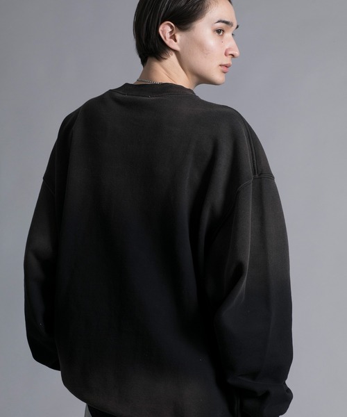 aimoha(アイモハ)の「【aimoha neo】GRADATION TIE-DIE DYEING SWEAT(スウェット・メンズ・ブラック/ブラウン・XXX-LARGE/XX-LARGE/XXXXX-LARGE/XXXX-LARGE)」の14枚目の写真