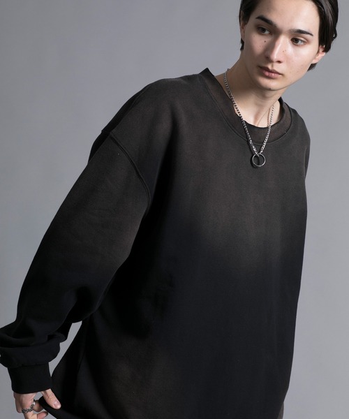aimoha(アイモハ)の「【aimoha neo】GRADATION TIE-DIE DYEING SWEAT(スウェット・メンズ・ブラック/ブラウン・XXX-LARGE/XX-LARGE/XXXXX-LARGE/XXXX-LARGE)」の15枚目の写真