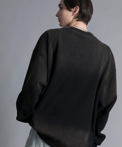 aimoha(アイモハ)の「【aimoha neo】GRADATION TIE-DIE DYEING SWEAT(スウェット・メンズ・ブラック/ブラウン・XXX-LARGE/XX-LARGE/XXXXX-LARGE/XXXX-LARGE)」の16枚目の写真