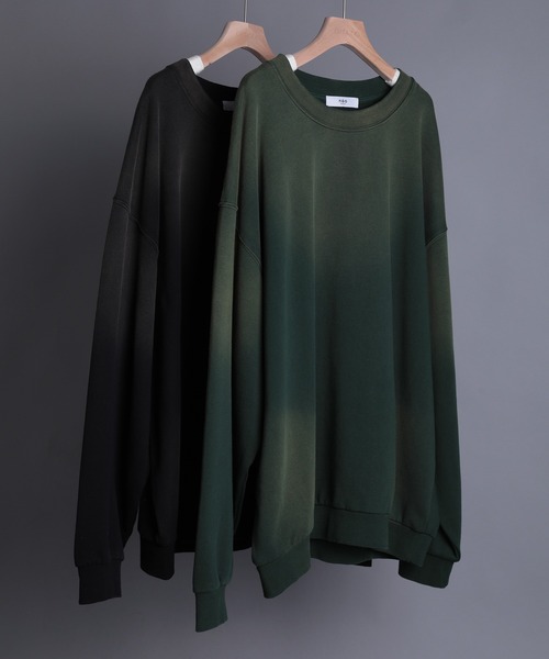 aimoha(アイモハ)の「【aimoha neo】GRADATION TIE-DIE DYEING SWEAT(スウェット・メンズ・ブラック/ブラウン・XXX-LARGE/XX-LARGE/XXXXX-LARGE/XXXX-LARGE)」の3枚目の写真
