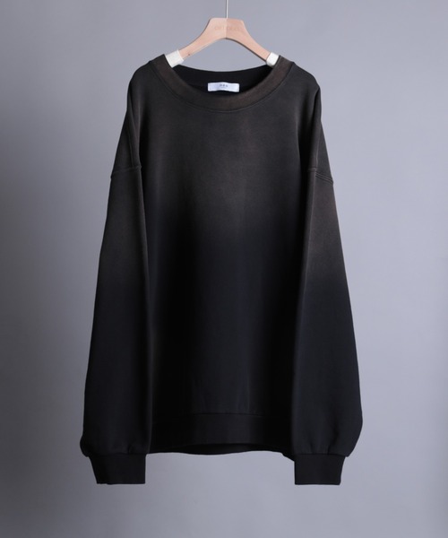 aimoha(アイモハ)の「【aimoha neo】GRADATION TIE-DIE DYEING SWEAT(スウェット・メンズ・ブラック/ブラウン・XXX-LARGE/XX-LARGE/XXXXX-LARGE/XXXX-LARGE)」の6枚目の写真