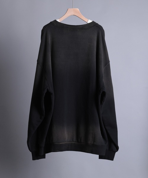 aimoha(アイモハ)の「【aimoha neo】GRADATION TIE-DIE DYEING SWEAT(スウェット・メンズ・ブラック/ブラウン・XXX-LARGE/XX-LARGE/XXXXX-LARGE/XXXX-LARGE)」の7枚目の写真