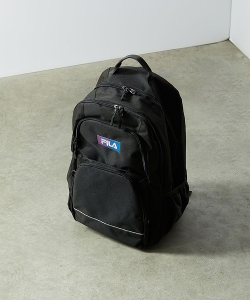 FILA(フィラ)の「【FILA/フィラ】3ROOM バックパック/通勤・通学(バックパック/リュック・メンズ・ブルー/ブラック/パープル・FREE)」の2枚目の写真
