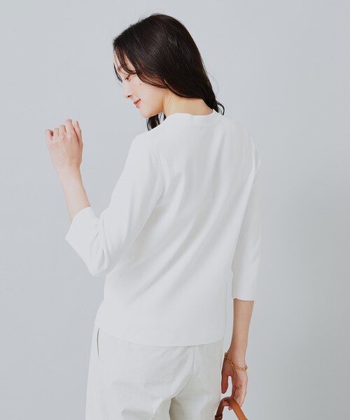 【セール】ハイゲージヘンリーネックニットプルオーバー（ニット/セーター）｜UNTITLED（アンタイトル）