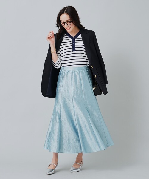 【セール】ハイゲージヘンリーネックニットプルオーバー（ニット/セーター）｜UNTITLED（アンタイトル）