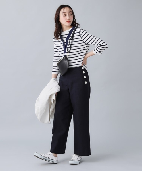 【セール】ハイゲージヘンリーネックニットプルオーバー（ニット/セーター）｜UNTITLED（アンタイトル）