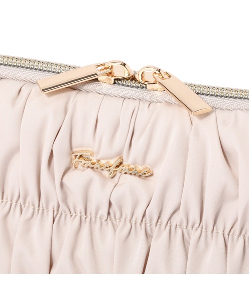 Francfranc(フランフラン)の「ギャザー ツールペンスタンドポーチ ライトピンク ペン立て ペンケース デスク収納 文具 ポーチ(ポーチ・レディース・ライトピンク・FREE)」の5枚目の写真