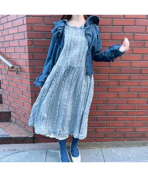 PINK HOUSE（ピンクハウス）の「ロゴ入りハートモチーフ柄ソックス（ソックス/靴下・レディース・ネイビー/キナリ/ピンク/ブルーグレー/ブラック・フリー）」の6枚目の写真