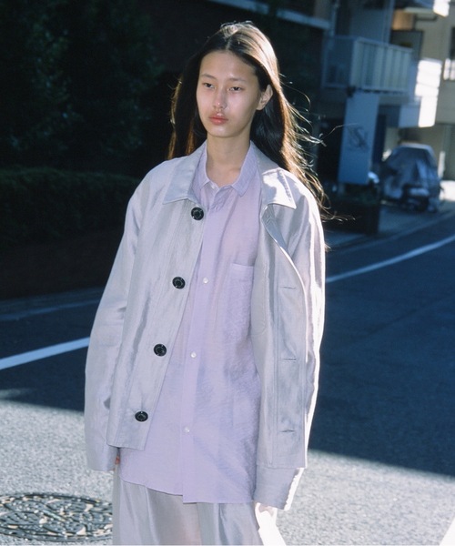TROVE（トローヴ）の「TROVE 2024SS / 1950 JKT（カバーオール・メンズ・ブラック/アイボリー・3/2）」の11枚目の写真