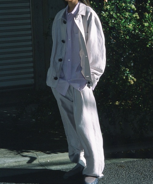 TROVE（トローヴ）の「TROVE 2024SS / 1950 JKT（カバーオール・メンズ・ブラック/アイボリー・3/2）」の13枚目の写真