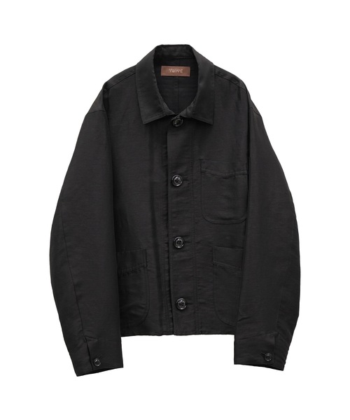 TROVE（トローヴ）の「TROVE 2024SS / 1950 JKT（カバーオール・メンズ・ブラック/アイボリー・3/2）」の15枚目の写真