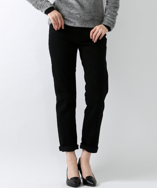 5351 POUR LES FEMMES(ゴーサンゴーイチプールファム)の「スリムストレートデニム ブラック(デニムパンツ・レディース・ブラック・0/1/2)」の1枚目の写真