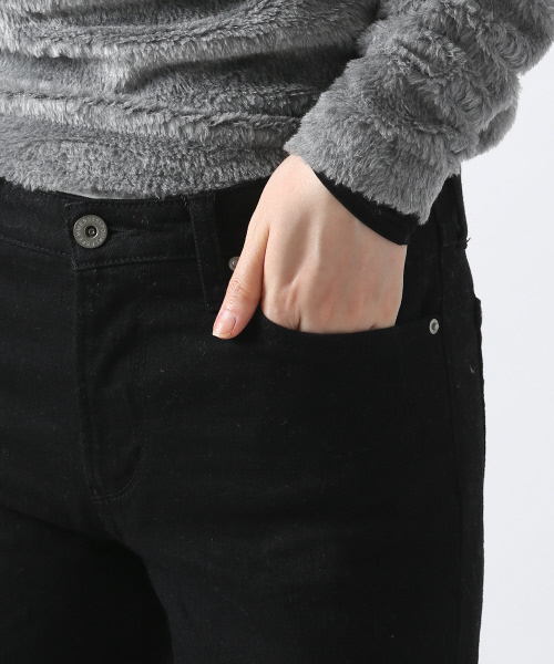 5351 POUR LES FEMMES(ゴーサンゴーイチプールファム)の「スリムストレートデニム ブラック(デニムパンツ・レディース・ブラック・0/1/2)」の10枚目の写真