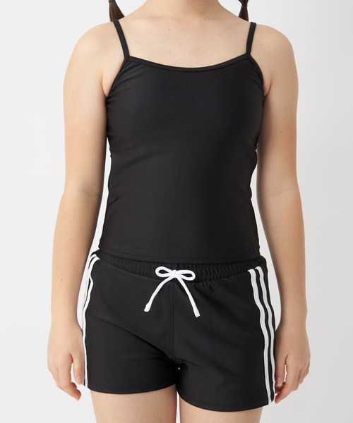 RUSTY（ラスティ）の「【RUSTY/ラスティー】キッズタンキニ3点セット水着 Tシャツ付き キャミソール ボードショーツ スクール水着 水陸両用（水着・キッズ・サックスブルー/オフホワイト・130/140/150/160/170）」の21枚目の写真