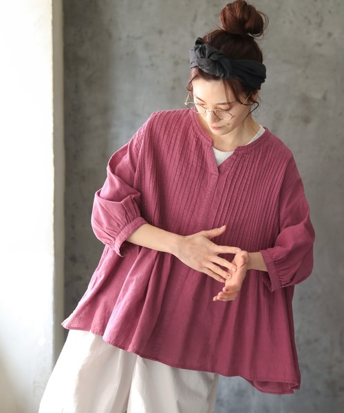 新品　ソウルベリー　シャツ　ブラウス セール】soulberryのナツシャツ（シャツ/ブラウス）｜soulberry