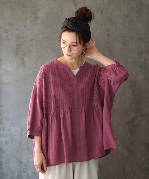 「soulberry」 半袖ブラウス M レッド レディース 楽天市場】夏の「あかい」ポケットプルオーバー M/L/LL/3L/4L/5L