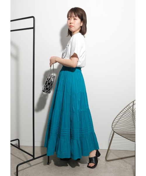 palm RICHE(ポームリシュ)の「サークルロゴT(Tシャツ/カットソー・レディース・オフホワイト/レッド/チャコールグレー・M)」の18枚目の写真