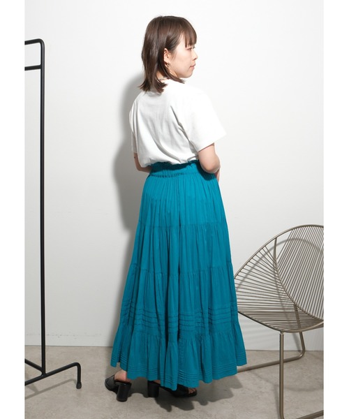 palm RICHE(ポームリシュ)の「サークルロゴT(Tシャツ/カットソー・レディース・オフホワイト/レッド/チャコールグレー・M)」の19枚目の写真