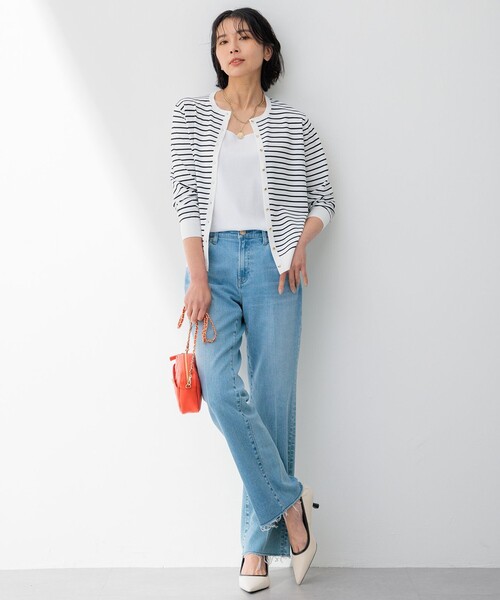 23区(ニジュウサンク)の「【洗える】ヘルシーインナー タンクトップ(Tシャツ/カットソー・レディース・ホワイト系/ブラック系/ライトグレー系・38/40)」の14枚目の写真