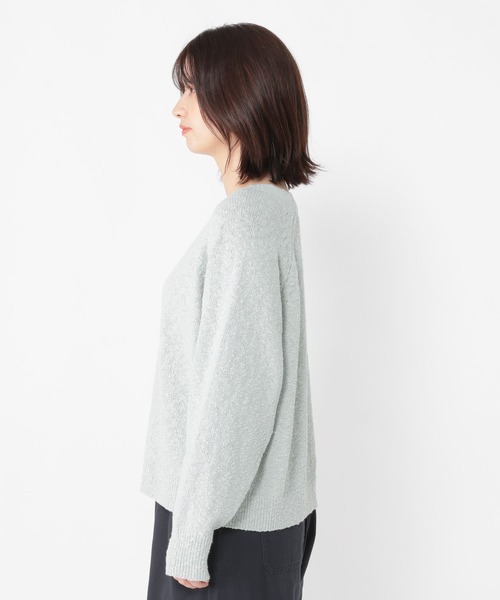 studio CLIP（スタディオクリップ）の「《days》5ゲージ選べる着丈プルオーバー（ニット/セーター・レディース・ピンク/レッド/アイボリー/ライトブルー・MEDIUM/LARGE）」の18枚目の写真