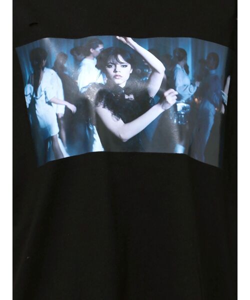 jouetie×ジェイミーリード☆コラボ セール】Wednesday ダメージフォトBIGTシャツ【コラボ】（T