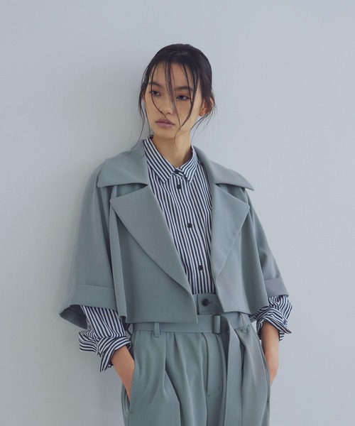 DRESSLAVE（ドレスレイブ）の「minimal trench jacket(ミニマル