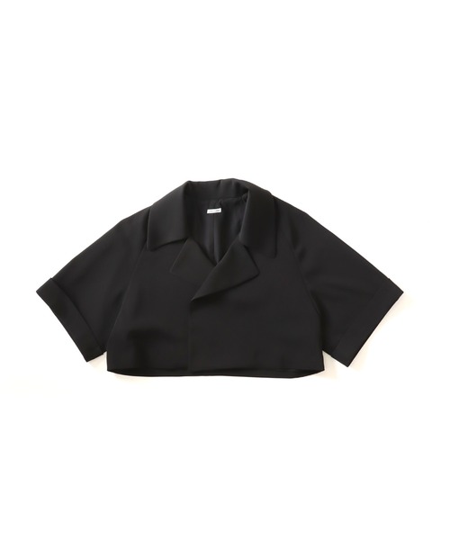 DRESSLAVE(ドレスレイブ)の「minimal trench jacket(ミニマルトレンチジャケット)(その他アウター・レディース・ブラック/グレー・38)」の16枚目の写真