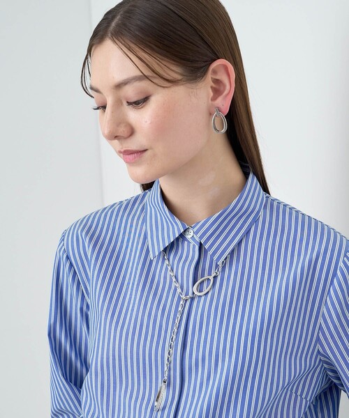 ANAYI(アナイ)の「ストーンコンビピアス(ピアス(両耳用)・レディース・シルバー・FREE)」の3枚目の写真