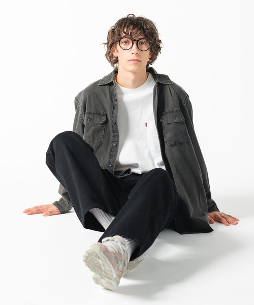 Levi's（リーバイス）の「Levi's/リーバイス ヘビーウェイト ポケット Tシャツ ホワイト BRIGHT WHITE（Tシャツ/カットソー・メンズ・ホワイト・L/S/XL/M）」の15枚目の写真