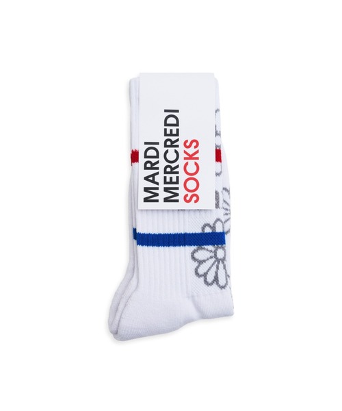 Mardi Mercredi(マルディメクルディ)の「SOCKS FLOS EMOJI / ソックス FLOS EMOJI(ソックス/靴下・レディース・ダークベージュ/ホワイト/ブラック・FREE)」の22枚目の写真
