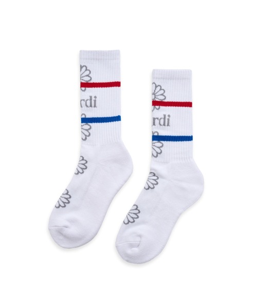 Mardi Mercredi(マルディメクルディ)の「SOCKS FLOS EMOJI / ソックス FLOS EMOJI(ソックス/靴下・レディース・ダークベージュ/ホワイト/ブラック・FREE)」の21枚目の写真