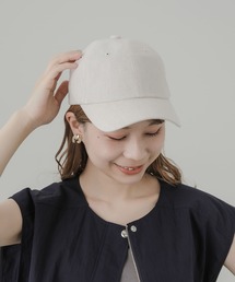 SMELLY（スメリー）の「シンプルリネンキャップ（キャップ）」