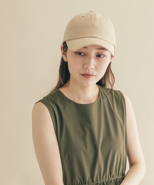 SMELLY（スメリー）の「シンプルリネンキャップ（キャップ・レディース・チャコールグレー/ベージュ/アイボリー・-）」の21枚目の写真