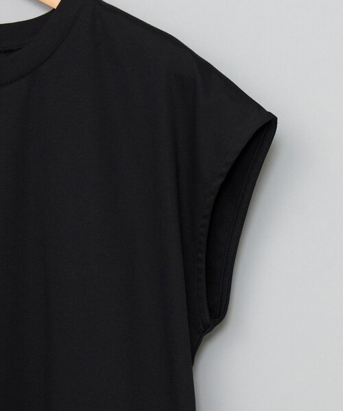 coen(コーエン)の「【RONEL】クリアスムースペプラムフレンチスリーブカットソー(Tシャツ/カットソー・レディース・オフホワイト/ライトグレー/ライトブルー/ブラック・M/S)」の22枚目の写真