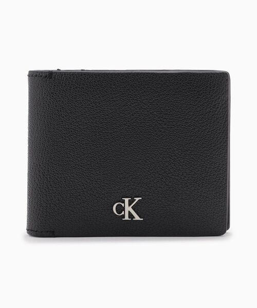 Calvin Klein(カルバン・クライン)の「シュリンクバイフォールド ウォレット(財布・メンズ・ブラック・FREE)」の1枚目の写真