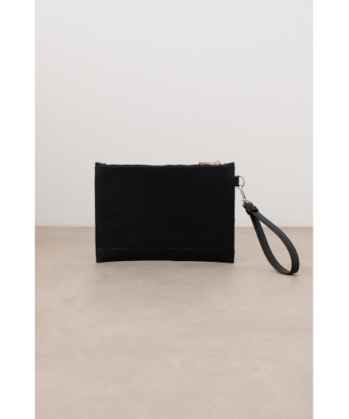 AZUL by moussy（アズールバイマウジー）の「スタッズクラッチバッグ（クラッチバッグ・メンズ・ブラック・FREE）」の6枚目の写真
