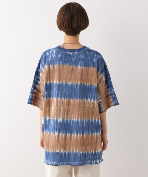 LEPSIM(レプシィム)の「タイダイBIG-T 115172(Tシャツ/カットソー・レディース・レッド/オレンジ/ネイビー・FREE)」の18枚目の写真