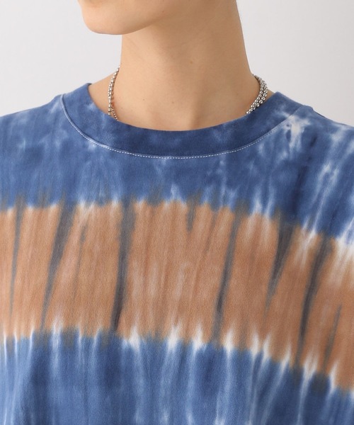 LEPSIM(レプシィム)の「タイダイBIG-T 115172(Tシャツ/カットソー・レディース・レッド/オレンジ/ネイビー・FREE)」の19枚目の写真
