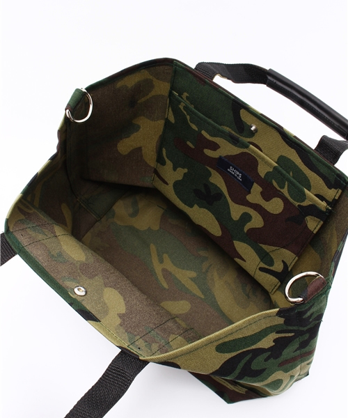 SHIPS（シップス）の「SA: 【アメリカ製】 2WAY ナイロン トートバッグ（トートバッグ・メンズ・ブラック/ネイビー/その他・ONE SIZE）」の5枚目の写真