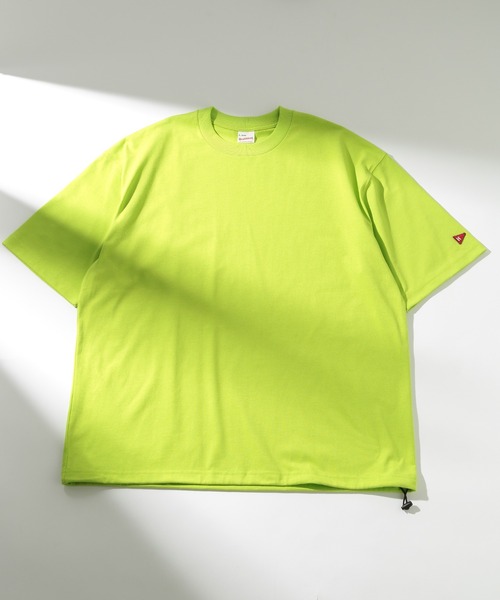 Healthknit(ヘルスニット)の「【Healthknit】ドライジャージー ドロストリングヘムTシャツ /51039(Tシャツ/カットソー・メンズ・チャコールグレー/ホワイト/イエロー・M/L)」の14枚目の写真
