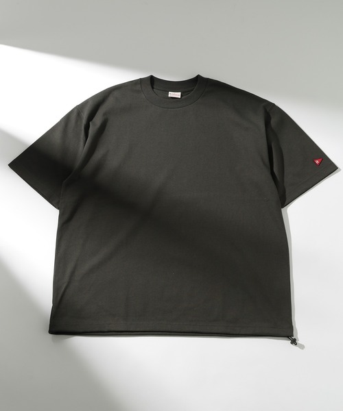 Healthknit(ヘルスニット)の「【Healthknit】ドライジャージー ドロストリングヘムTシャツ /51039(Tシャツ/カットソー・メンズ・チャコールグレー/ホワイト/イエロー・M/L)」の8枚目の写真