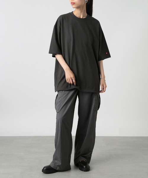 Healthknit(ヘルスニット)の「【Healthknit】ドライジャージー ドロストリングヘムTシャツ /51039(Tシャツ/カットソー・メンズ・チャコールグレー/ホワイト/イエロー・M/L)」の6枚目の写真