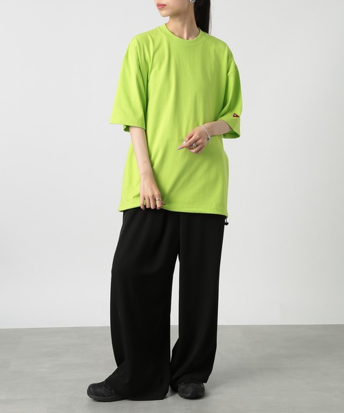 Healthknit(ヘルスニット)の「【Healthknit】ドライジャージー ドロストリングヘムTシャツ /51039(Tシャツ/カットソー・メンズ・チャコールグレー/ホワイト/イエロー・M/L)」の12枚目の写真