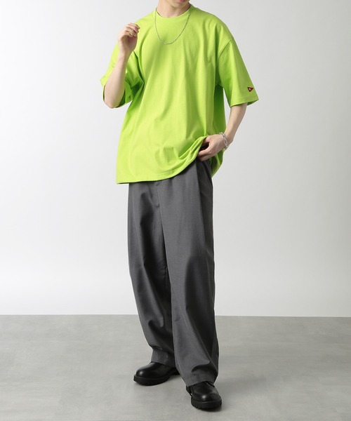 Healthknit(ヘルスニット)の「【Healthknit】ドライジャージー ドロストリングヘムTシャツ /51039(Tシャツ/カットソー・メンズ・チャコールグレー/ホワイト/イエロー・M/L)」の9枚目の写真